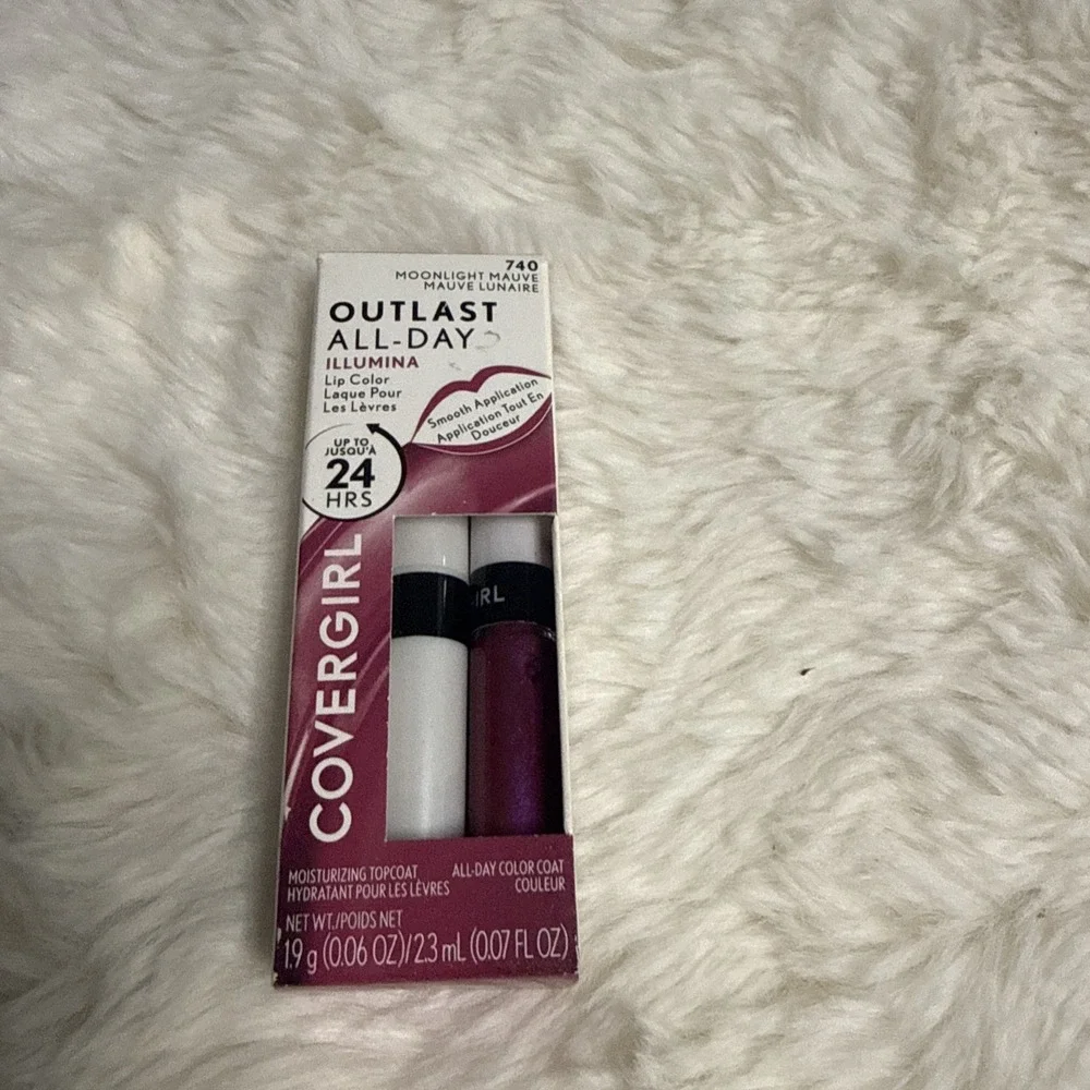 CoverGirl Outlast All-Day Lip Color With Topcoat 740 Moonlight Mauve 24H Lips